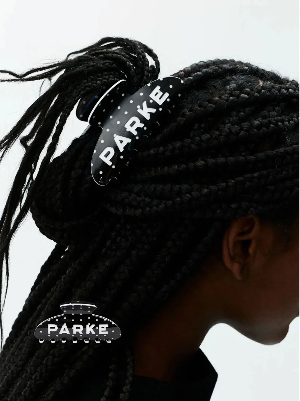 Parke Polka Dot Claw Clip